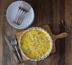 Serve with a cucumber salad or sliced tomatoes. Salmon Quiche Analida S Ethnic Spoon