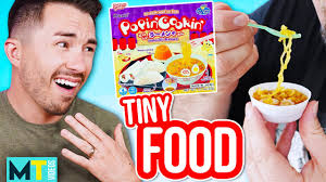 Men Try Really Tiny Cooking