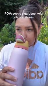 Me 🤝🏼 electrolytes , #gardening #chronicillness #gardengram  #backyardgarden #multiplesclerosis #hashimotos #garden #ilovemygarden  #vegetablegardening