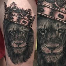 Lion And Crown Tattoo Crown Tattoo Design Lion Tattoo Sleeves Crown Tattoo