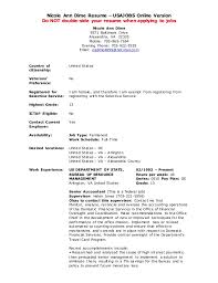 usa jobs resume builder example
