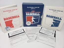 1987 Apba Major League Players Baseball Master Edition Apple Ii Floppy Box Set League Major Baseball Baseball