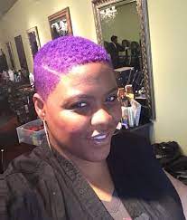 Purple Twa Natural Hair Styles Sassy Hair Natural Dark Hair