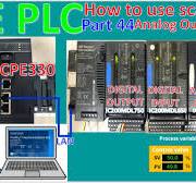 GE PLC analog output module IC200ALG331 configuration and scaling by using  Proficy Machine Edition