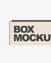 Packaging box mockup free for your project. Paper Box Mockup In Box Mockups On Yellow Images Object Mockups