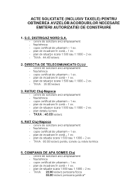 8 acte necesare la eliberarea actului de identitate la 14 ani * cerere tip pentru eliberarea. Acte Necesare Pentru Obtinerea Avizelor Sau Acordurilor Necesare Obtinerii Autorizatiei De Construire