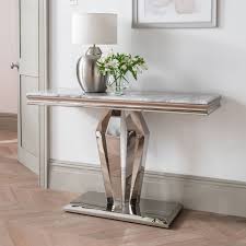 Check spelling or type a new query. Paradox Grey Marble Console Table
