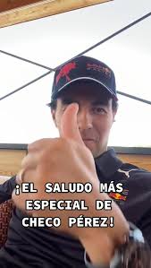 ¡Saludo especial de Checo Pérez para sus fans!