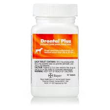 Drontal Plus For Dogs 68mg Dog Dewormer