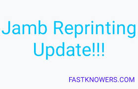 Where to reprint jamb slip for 2021. Jamb Reprinting Starting Date For 2021 Reprinting Latest News