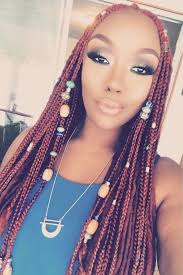 Beads can easily elevate the look of protective styles like braids, twists, and locks. These Beaded Braid Hairstyles Will Leave You Mesmerized Braids With Beads Braided Hairstyles Protective Style Braids