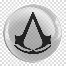 Assassin Creed Glass Icon Assassin S Creed Round Gray And Black Assassin S Creed Logo Art Transparent Background Png Clipart Hiclipart Assassin's creed black flag logo. assassin creed glass icon assassin s