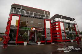 Für sebastian vettel geht es am … Formel 1 2017 Die Motorhomes Der F1 Teams