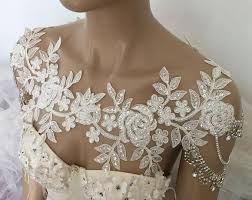 Brautkleider günstig online bei ebay entdecken. Express Versand Elfenbein Brautkleid Schulter Halskette Strass Spitze Schulter Halskette Hochzeit Schulterschmuck Bra Schulterschmuck Brautaccessoires Braut