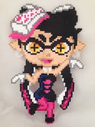 Splatoon Perler Beads Callie By Theperlerpony So Perler Bead Patterns Perler Bead Sprite