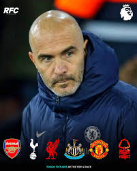 This champions league spot this season is not child's play but we are going  to see who qualifies by Sunday