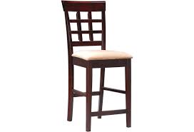 Table measurement is 44w x 44l x 30h and the chairs are 17.25w x 21.75d x 38.5h. Coaster Mix Match 9 Piece Counter Height Dining Set A1 Furniture Mattress Pub Table And Stool Sets
