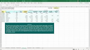 These sample files show special techniques using excel's autofilters and advanced filters. Excel Inventory Template Excel Skills