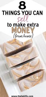 How can a housewife make money at home? ever wondered about that? 8 Things You Can Sell To Make Money From Home Thefab20s