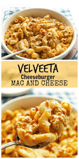 Velveeta Cheese Burger Mac And Cheese The Skinny Pot Recipe Beef Mac And Cheese Velveeta Mac And Cheese Ground Beef Recipes