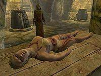 The lower limbs may have a poorer blood supply than the upper arms for much longer after swimming. Skyrim Blood On The Ice The Unofficial Elder Scrolls Pages Uesp