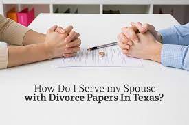 It took her a great deal of courage and therapy to get to the place where she could actually file. Serving Divorce Papers In Texas Divorce Lawyer Lewsiville Alison Grant