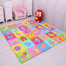 9pcs Set Eva Foam Baby Play Mat Stitching Crawling Rug Kid Kruipen Mat Assembled Animal Carpet Puzzle Pad For Children Games Baby Play Mat Baby Play Pad Baby