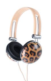 Large Leopard Headphones 10 87 Fones De Ouvido Fones Ouvido