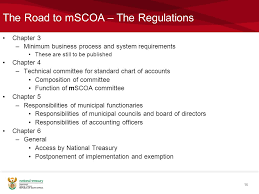 Demystifying Standard Chart Of Accounts Mscoa Chapter 1