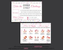 Start when a document that you already created, a document you downloaded, or a. Color Street Application Cards How To Apply By Digitalart On Zibbet