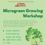 Microgreen Growing Workshop