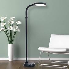 360 lighting modern torchiere floor lamp with reading light led chrome adjustable gooseneck dimmer switch for living room reading. Lavish Home Led Sunlight Floor Lamp With Dimmer Switch Adjustable Floor Lamp Black Floor Lamp Reading Lamp Floor