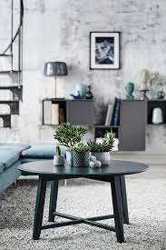 How to style your coffee table so much more than a surface for mugs and tv remotes, a coffee table offers all sorts of potential to brighten up your lounge. Kragsta Coffee Table Black 90 Cm Ikea