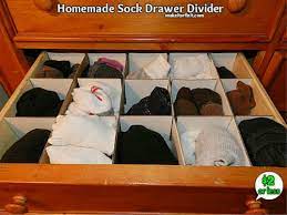 Diy how to make underwear organizer forom cardboard / cara membuat box pakaian dalam dari kardus. Homemade Sock Drawer Divider Make It Or Fix It Yourself
