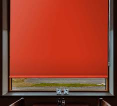 Finding the perfect window treatments to match your dining room décor and furniture doesn't have to break the bank. Simple Red Color Dining Room Blind Tenstickers