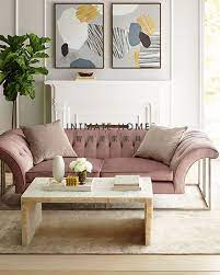 法式设计师轻奢别墅三座沙发欧现代金属不锈钢藕粉色时尚双人沙发 淘宝网