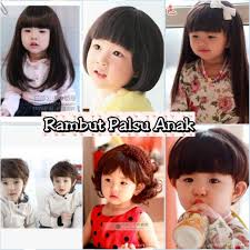 Gambar ini adalah salah satu gaya rambut formal terbaik bagi gadis muda yang terlihat ramping dan rapi. Wig Rambut Palsu Anak Cewek Cowok Wig Rambut Anak Pendek Panjang Hitam Lucu Tahan Lama Impor Shopee Indonesia