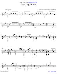 Amazing Grace Guitar Arrangement By Glenn Jarrett Sheet Music