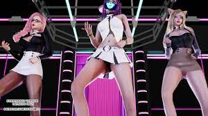 MMD] D.Holic - Chewy Ahri Seraphine Akali Hot Kpop Dance League of Legends  KDA Hentai - Pornhub.com