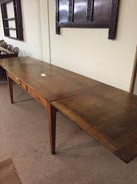 Antique Cherry And Chestnut Gorgeous Double Drawer Leaf Table Antique Dining Tables Dining Table 8 Seater Dining Table