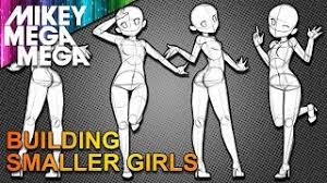 • creating an anime reference poses and base meshes can be a bit time demanding. Cute Anime Girl Poses From Basic Shapes How To Draw Youtube