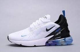 Black And Blue Air Max 270 Mens Womens Winter Nike Air Max 270 Sneakers White Black Blue Colorful Ah8050 300 Nike Shoes Air Max Tennis Shoes Outfit Nike Air Shoes