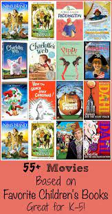 25 Kids Movies Based On Books Best Kid Movies Kids Movies Popular Childrens Books