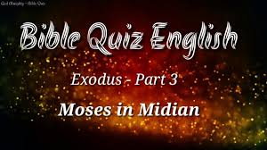 Have the children open their bibles exodus 13:17. Bible Quiz English Exodus 9 Manna And Quail Bible Quiz Questions And Answers Youtube