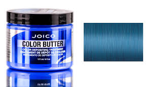 Try a temporary hair dye that washes out wth shampoo. Joico Joico Hair Color Intensity Blue Color Butter 6 Oz Walmart Com Walmart Com