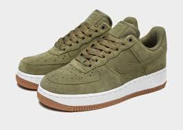 Over three decades since its first release, the air force 1 remains true to its roots while earning its status as a fashion staple for. Nike Air Force 1 07 Suede Trainers Khaki Rematch