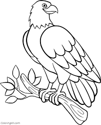 Coloring page standing eagle animal cartoon character vector illustration. 27 Free Printable Eagle Coloring Pages In Vector Format Easy To Print From Any Device And Automatical Bird Coloring Pages Coloring Pages Animal Coloring Pages