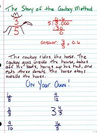 Cowboy Method Of Converting Fractions To Decimals Cute Education Math Math Homeschool Math