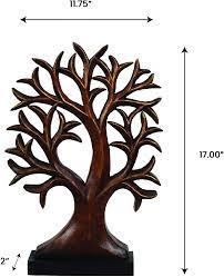 Did you know it's only 114 sleeps till christmas? Decozen Handmade Wooden Tree Of Life D U00e9cor A Symbol Of Growth And Strength Made By Skilled Artisans For Farmhouse Home Decor Art Collectibles Sculpture Delage Com Br