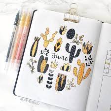 30 june bullet journal ideas you'll love. June Bullet Journal Ideas 30 Layouts Spreads To Try Sidereal Life Bullet Journal Cover Page Bullet Journal Month Bullet Journal June